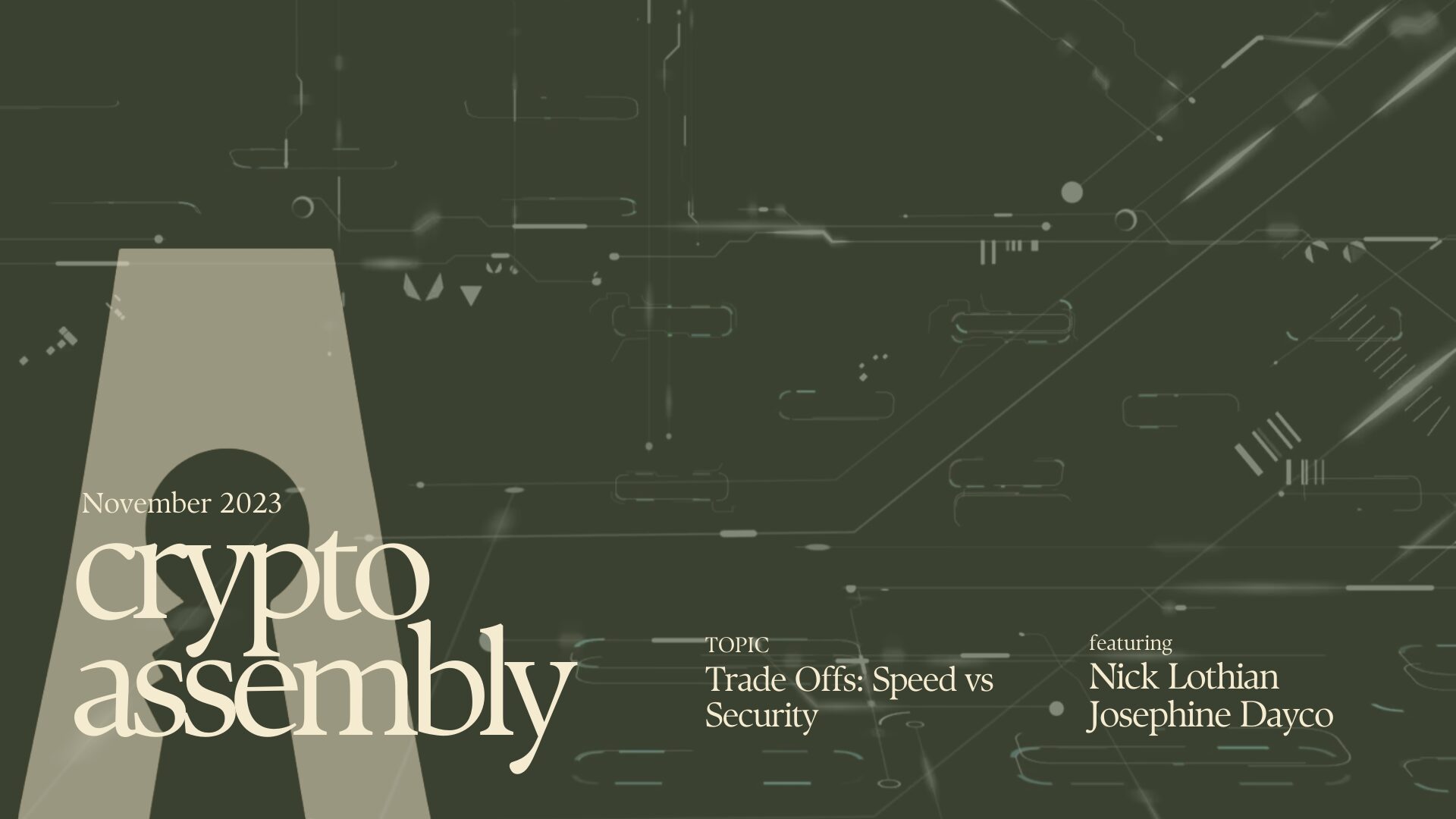 Trade Offs Speed vs Security